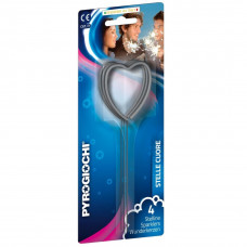 Heart shaped Sparklers (Pack of 4 Sparklers)