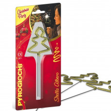 Gold dipped Christmas Tree Sparklers (Pack of 4 Sparklers)