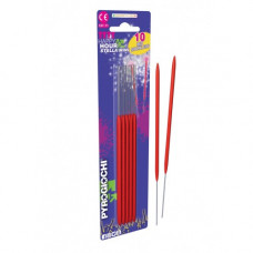 15.5cm Bright Red Sparklers (Pack of 10 Sparklers)