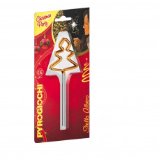 18 cm Indoor Gold Coated Christmas Tree Sparklers (Pack of 4)