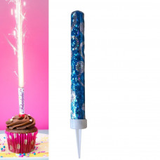 Blue Glitz- Ice Fountain Sparklers 15 cm  Indoor Use (PACK OF 3)