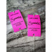 Personalised Sparkler Tags with Free 40cm Monster Sparklers - Design C1