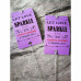 Personalised Sparkler Tags with Free 40cm Monster Sparklers - Design D1