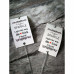 Personalised Sparkler Tags with Free 40cm Monster Sparklers - Design J1