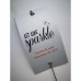 Personalised Sparkler Tags with Free 40cm Monster Sparklers - Design N1