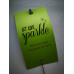 Personalised Sparkler Tags with Free 40cm Monster Sparklers - Design N1