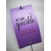 Personalised Sparkler Tags with Free 40cm Monster Sparklers - Design N1
