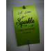 Personalised Sparkler Tags with Free 40cm Monster Sparklers - Design O1