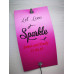 Personalised Sparkler Tags with Free 40cm Monster Sparklers - Design O1