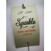 Personalised Sparkler Tags with Free 40cm Monster Sparklers - Design O1