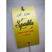 Personalised Sparkler Tags with Free 40cm Monster Sparklers - Design O1