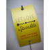 Personalised Sparkler Tags with Free 40cm Monster Sparklers - Design P1