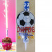 Football Ice Fountain Sparklers 15 cm Indoor Use (PACK OF 1)